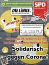 Flyer und Aufruf zur Gegendemo (https://spd-reinickendorf.de/category/aktuelles/)
