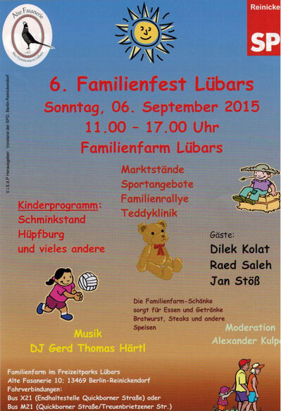 Veranstaltungsplakat 2015