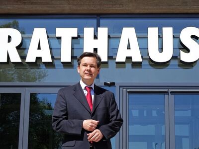 Uwe Brockhausen will Bürgermeister werden; Foto: Borkenhagen